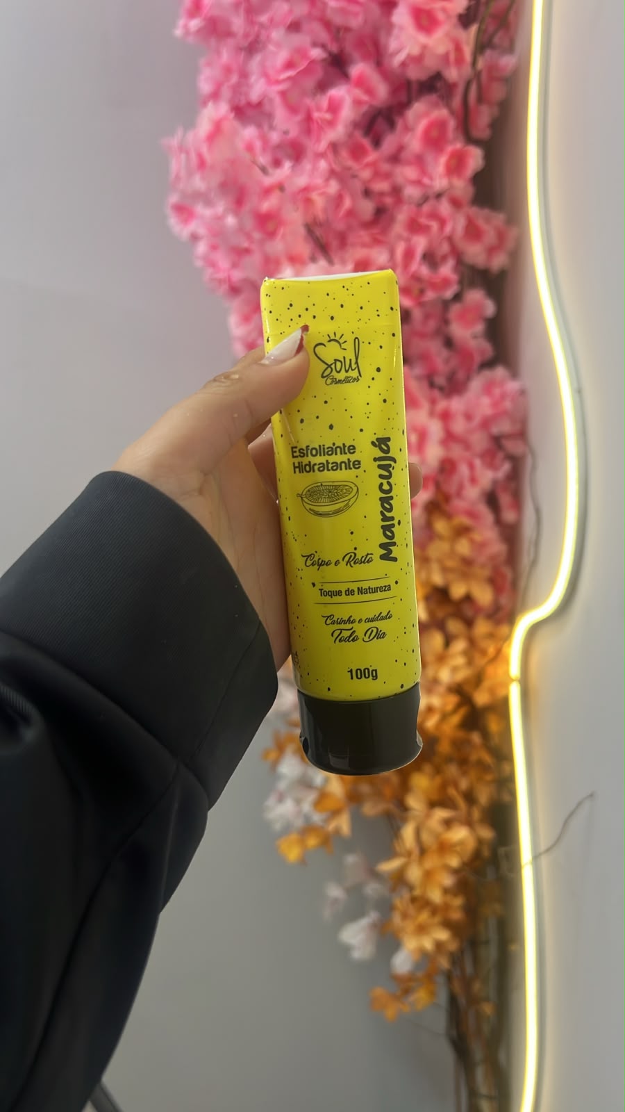 Esfoliante hidratante maracujá 100ml - soul