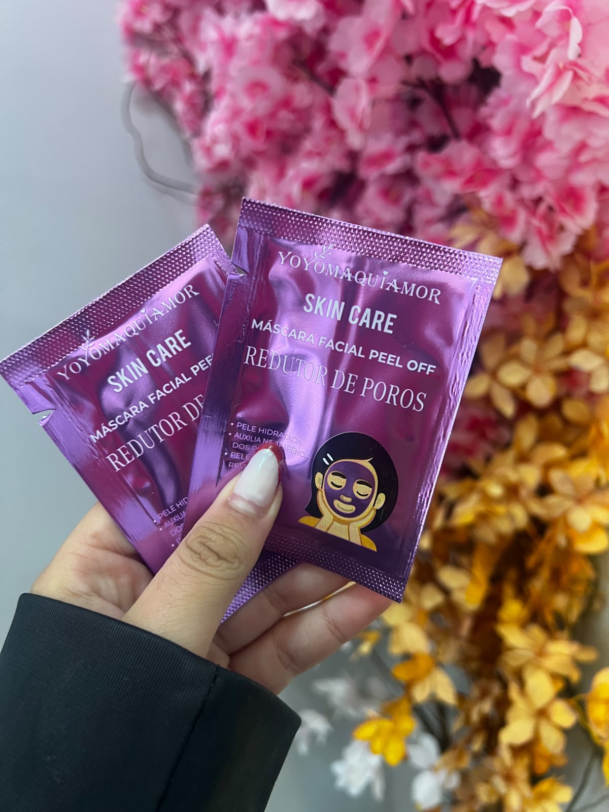 Mascara sache peel off skin care - yoyo