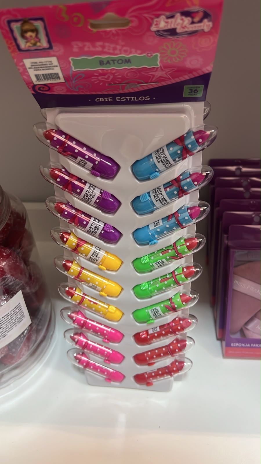 Mini batom infatil