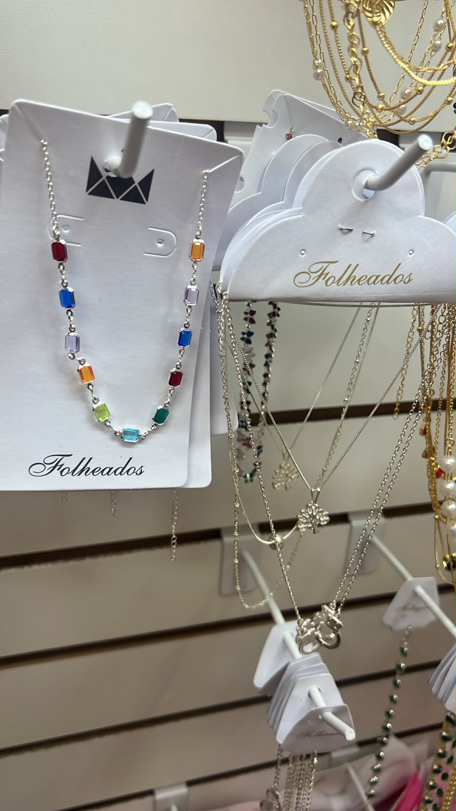 Colar folheado prata 14,99