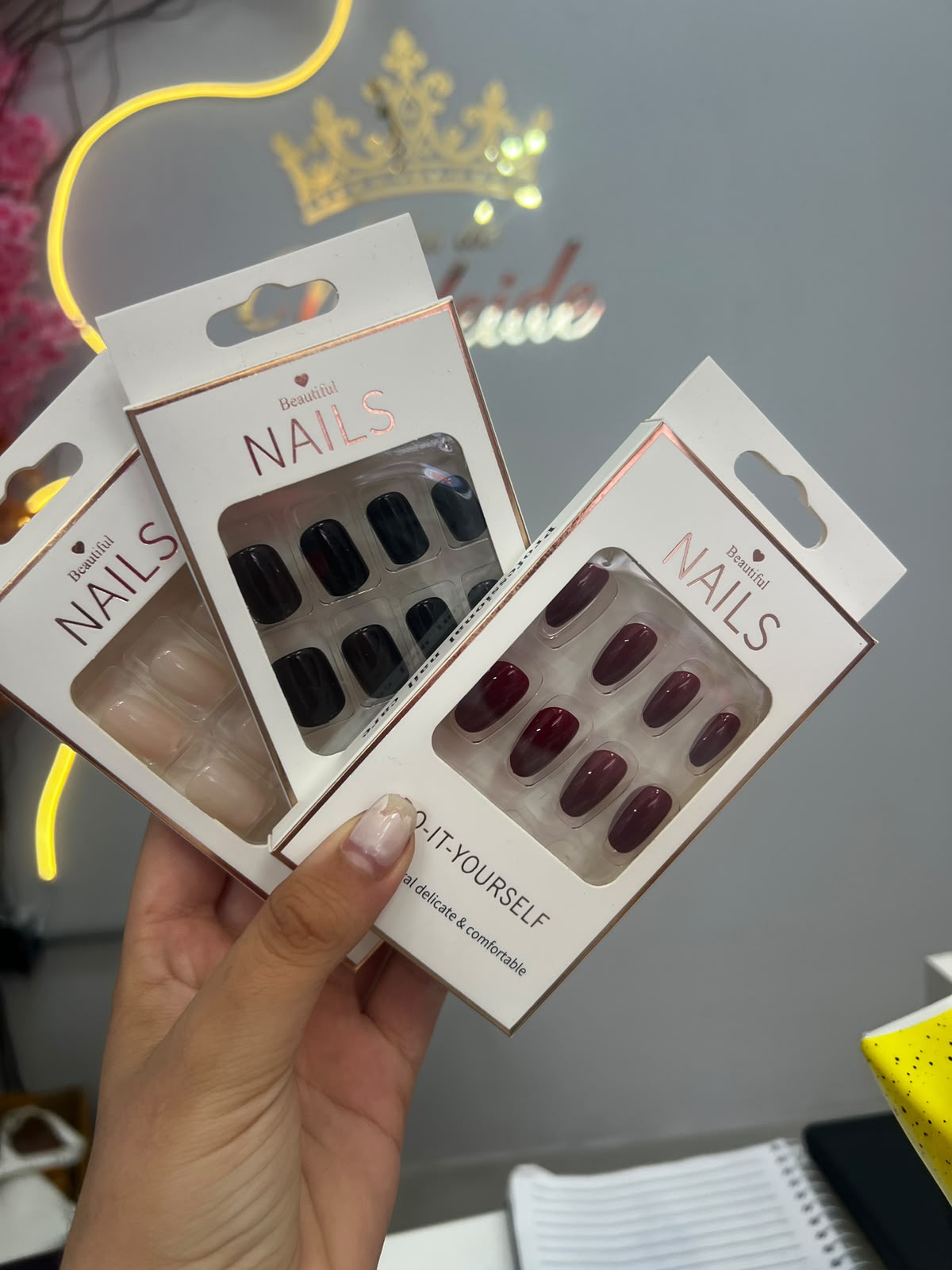 kit 12 unhas postiça - Nails