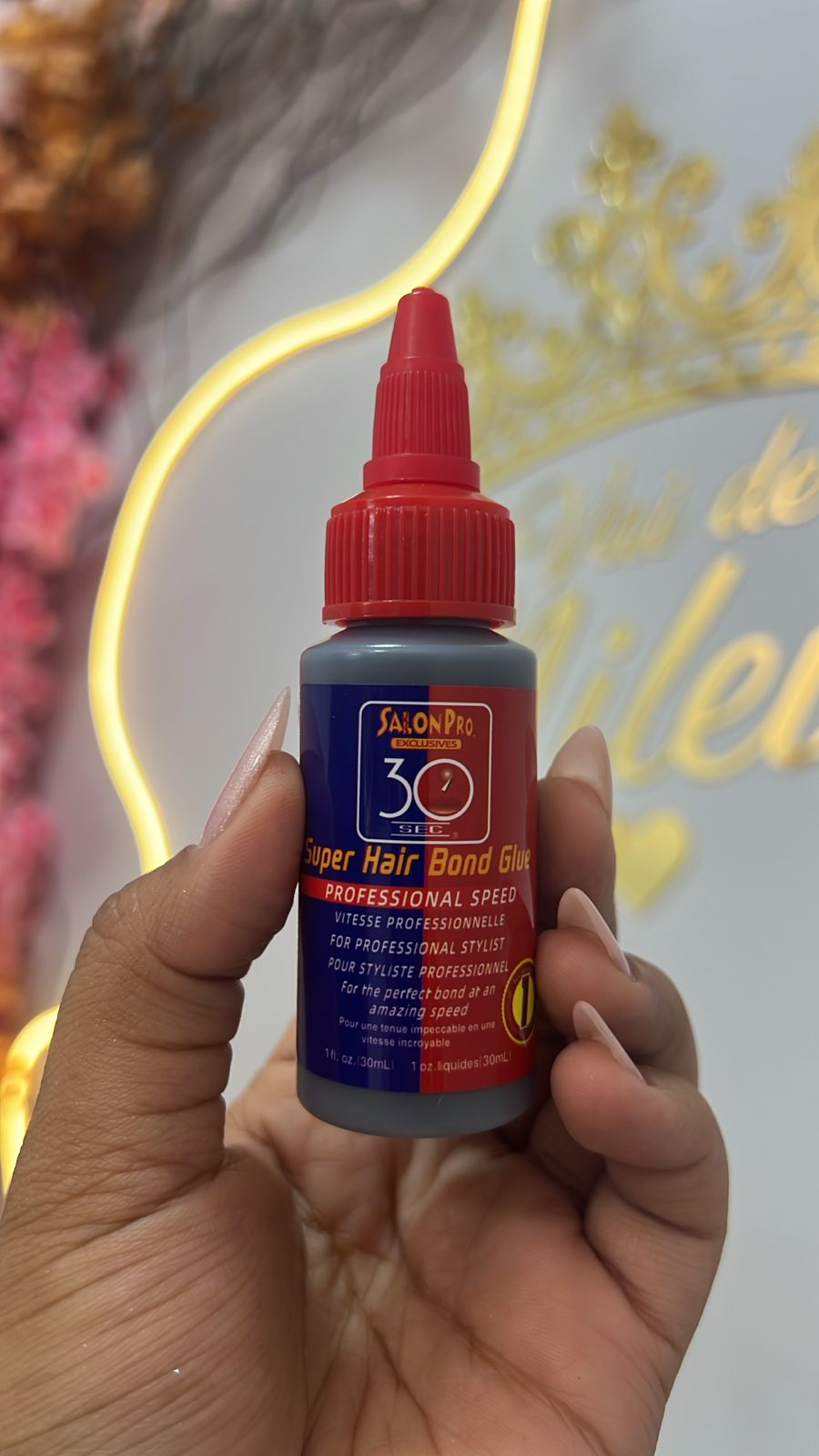 Cola de cílios super hair bond glue - Salonpro