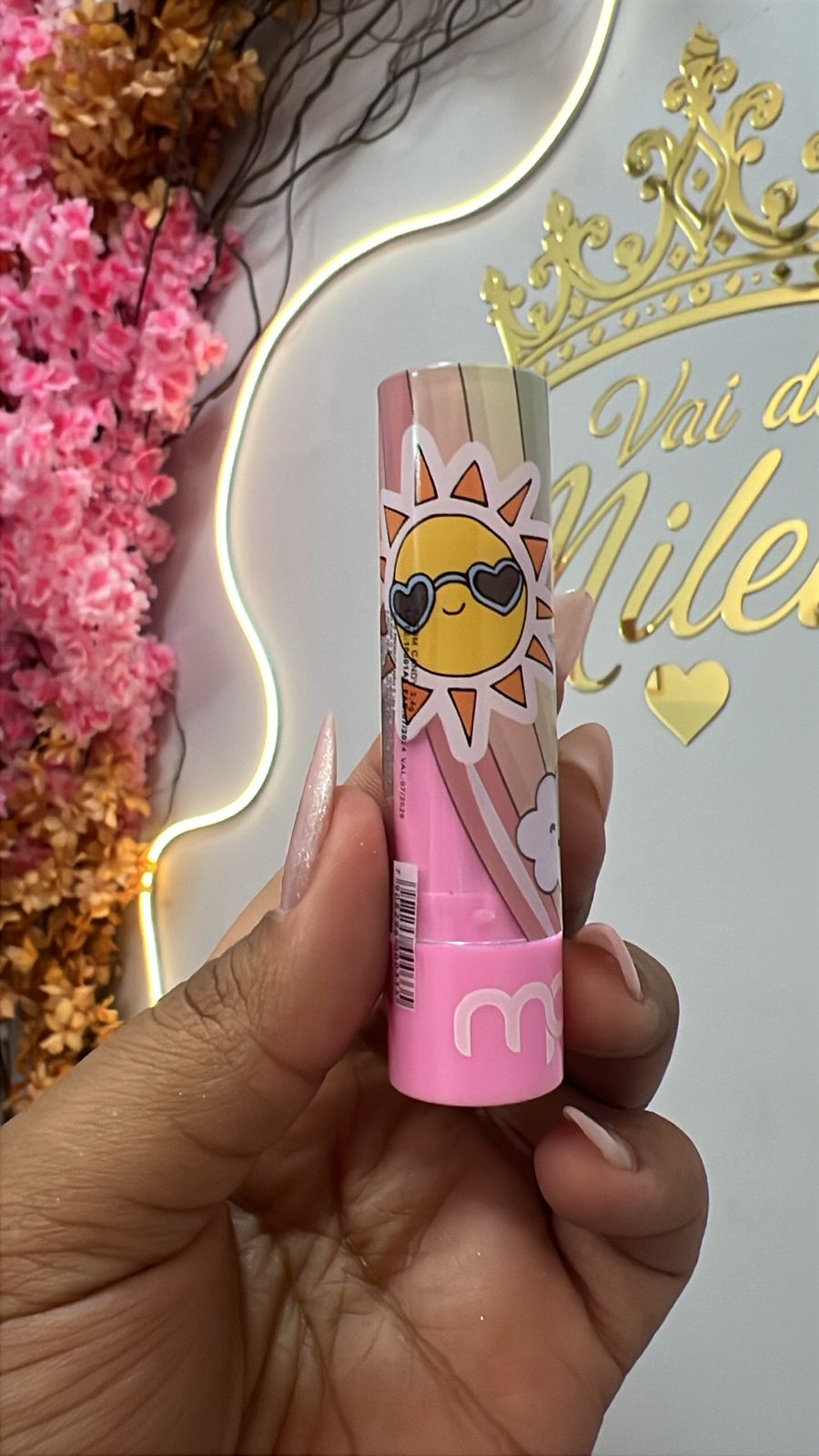 Batom menina Camdu - maria pink